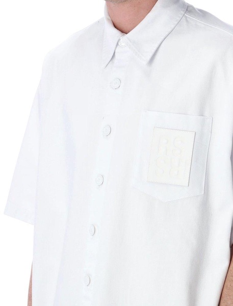 Raf Simons Logo Patch Oversized Shirt