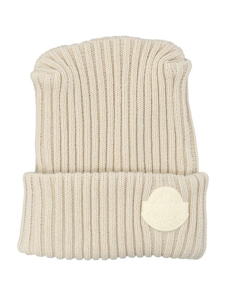 Moncler X Roc Nation By Jay-Z Logo Patch Beanie