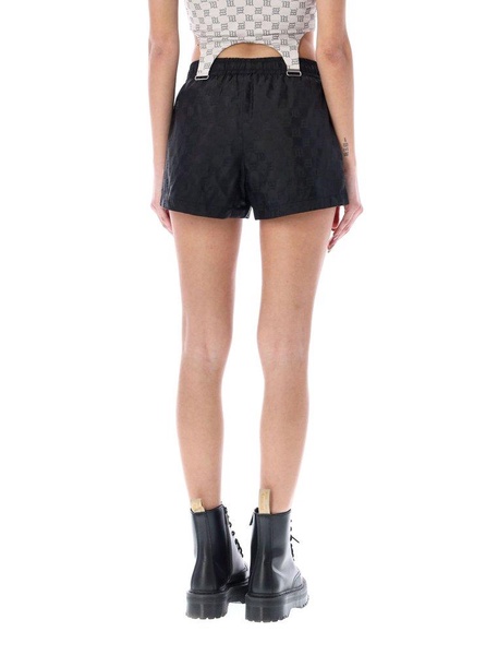 Misbhv Monogram Elasticated Waist Shorts