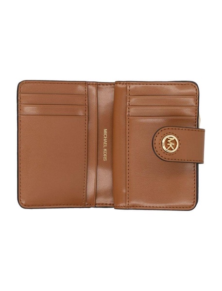 Michael Michael Kors Logo Plaque Bi-Fold Wallet