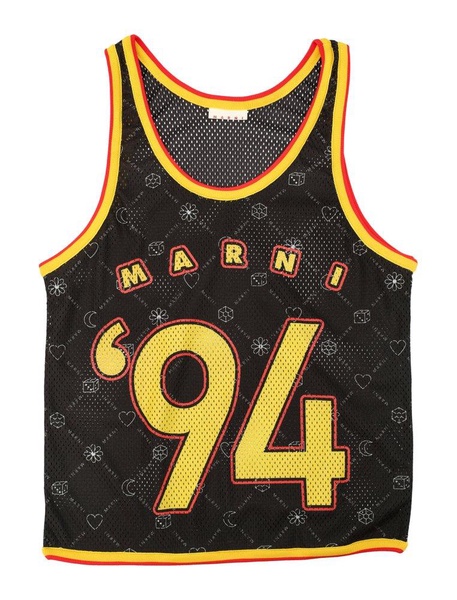 Marni Marnigram Printed Tank-Top Shopping Bag