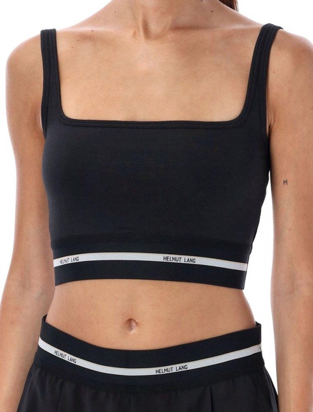 Helmut Lang Logo Band Cropped Top