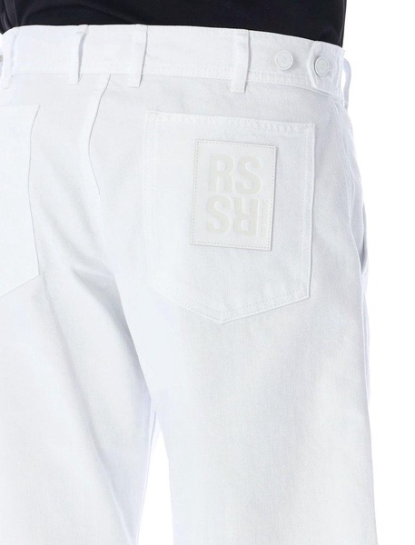 Raf Simons Logo Patch Skate Bermuda Shorts