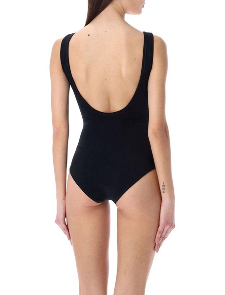 Jil Sander+ Logo Printed One-Piece Swimsuit