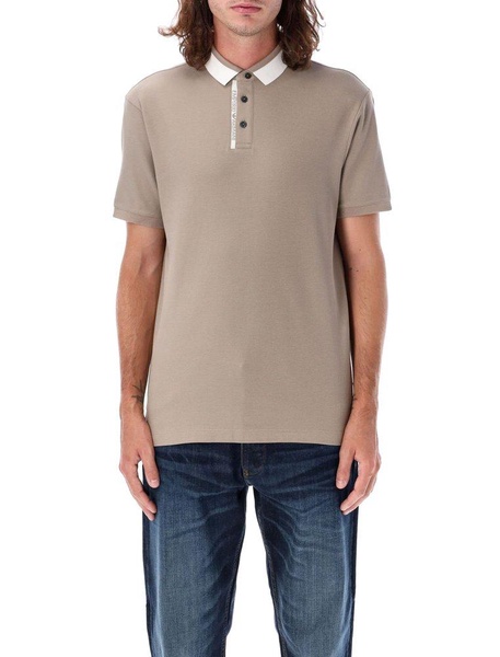 Emporio Armani Contrast Collar Polo Shirt