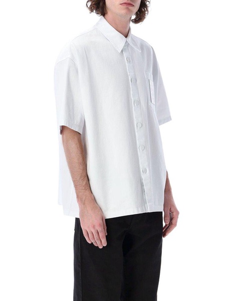 Raf Simons Logo Patch Oversized Shirt