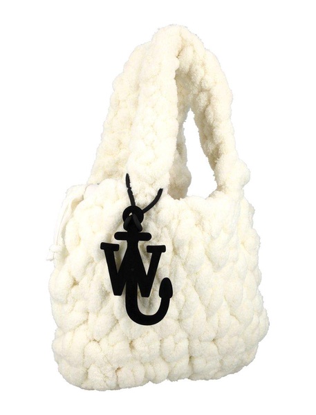 JW Anderson Small Blanket Interwoven Shopper Bag