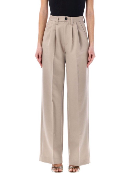 Anine Bing Carrie Pleated Tailored Trousers