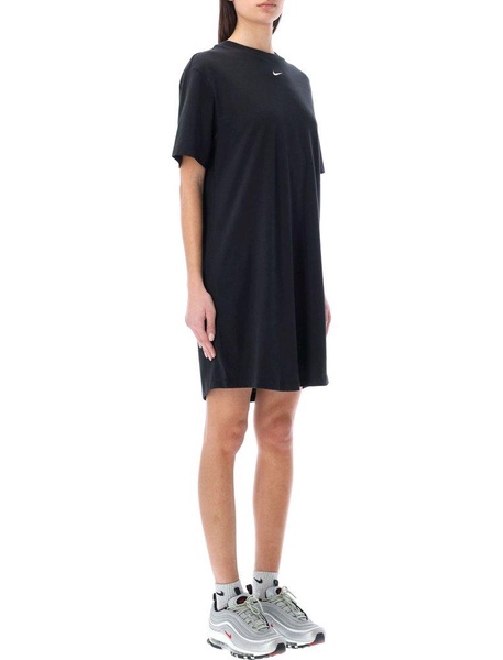 Nike Logo Embroidered T-Shirt Dress