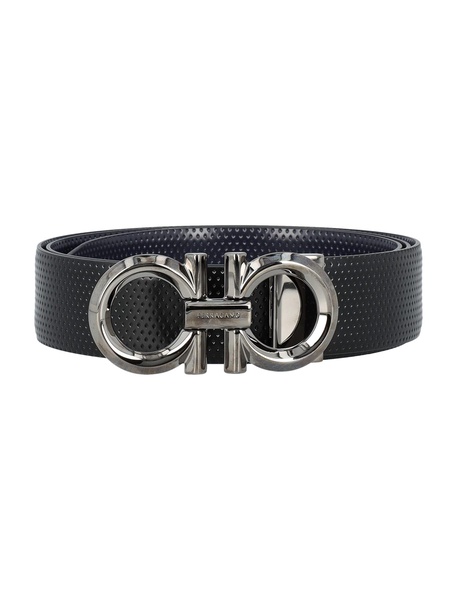 Reversible And Adjustable Gancini Belt