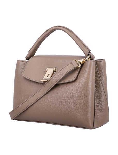 Bally Logo Engraved Foldover Top Tote Bag