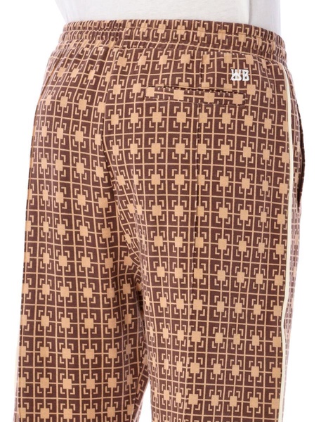 Wales Bonner Power Track Pant in Orange Brown