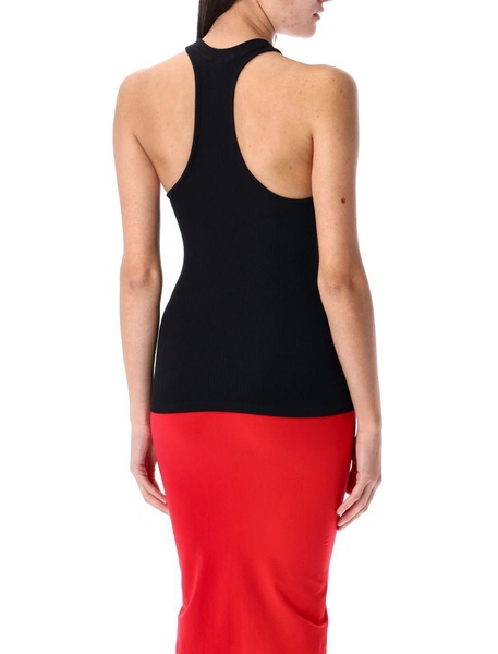 Andreādamo Ribbed Jersey Tank Top