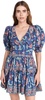 women's rory print puff sleeve dress, rose mini