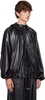 Black Product. 20 Faux-Leather Jacket