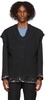 Black Joyce Knit Vest