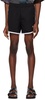 Black Olympic Running Shorts