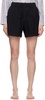 Black Drawstring Pyjama Shorts