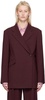 Burgundy Azul Blazer