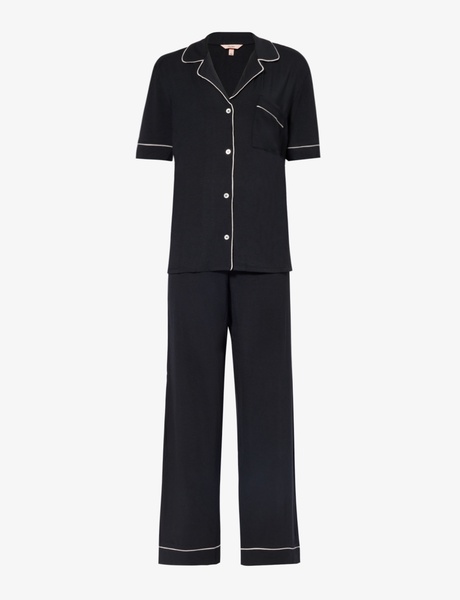 Gisele stretch-woven pyjama set