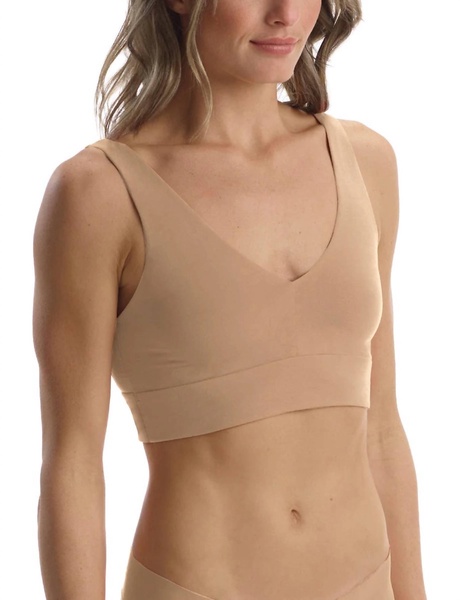 butter comfy bralette in beige