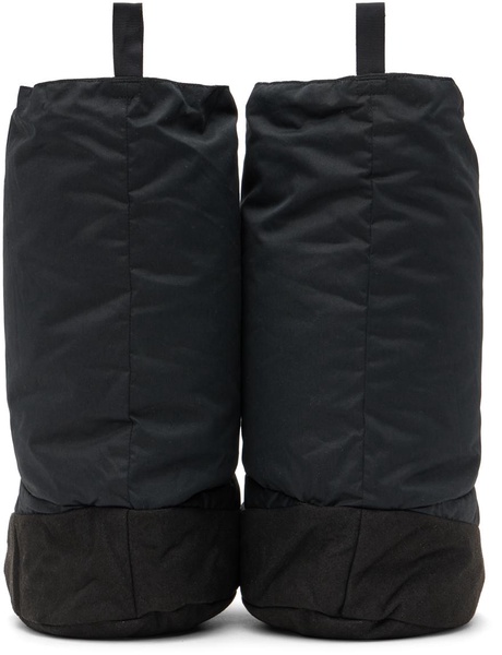 Black Down Tent Boots