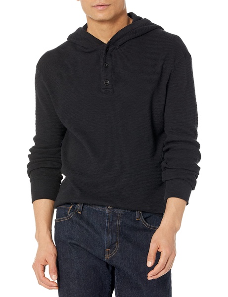 Lucky Brand Men's Long Sleeve Cotton Thermal Hoodie