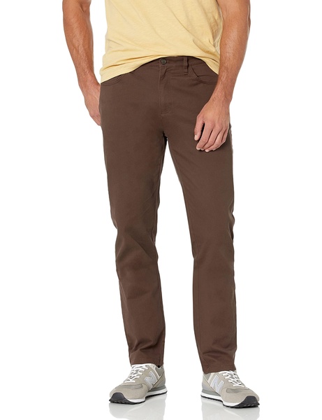 Amazon Essentials Men's Chinos, Athletic Fit, Work Pants, 5-Pocket, Comfort Stretch