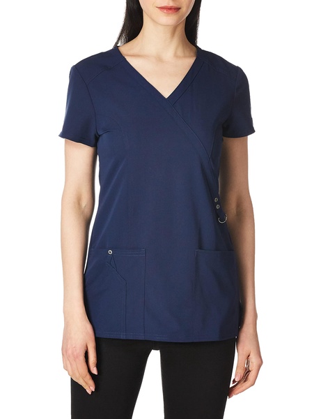 Dickies Women's Mock Wrap Top