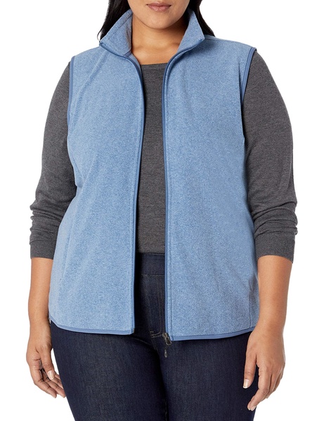 Amazon Essentials Women's Classic-Fit Sleeveless Polar Soft Fleece Vest (Available in Plus Size)