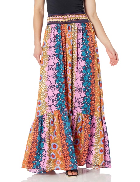 Ramy Brook Women's Lillianna Floral Printed Midi Skirt