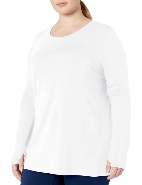 Amazon Essentials Women's Studio Relaxed-Fit Long-Sleeve T-Shirt (Available in Plus Size)