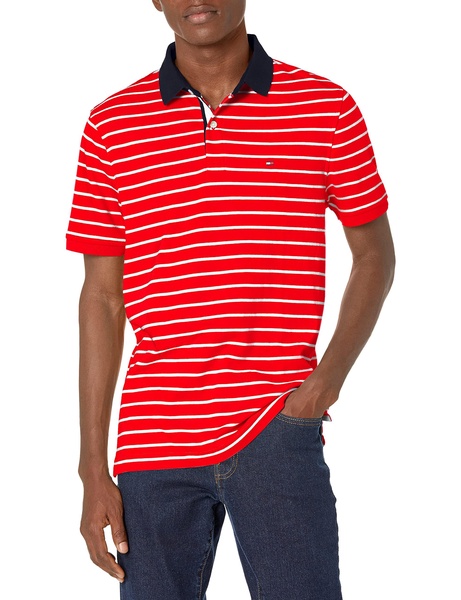 Tommy Hilfiger Men's Interlock Polo Shirt in Custom Fit