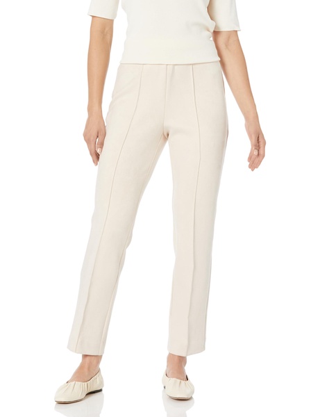 Anne Klein Women's Pull on Hollywood Waist Straight Ankle Pant