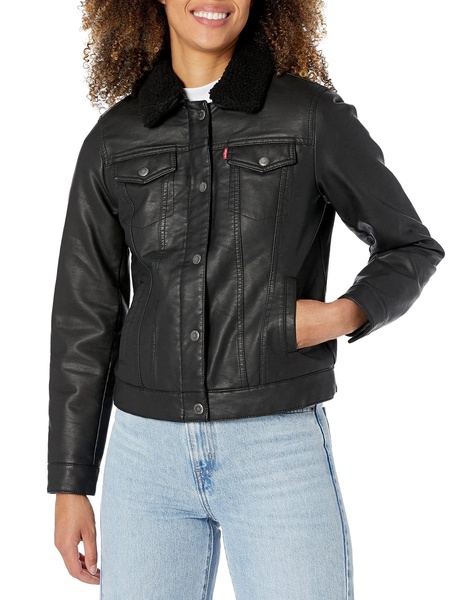 Levi's Women's Sherpa Lined Classic Trucker Jacket