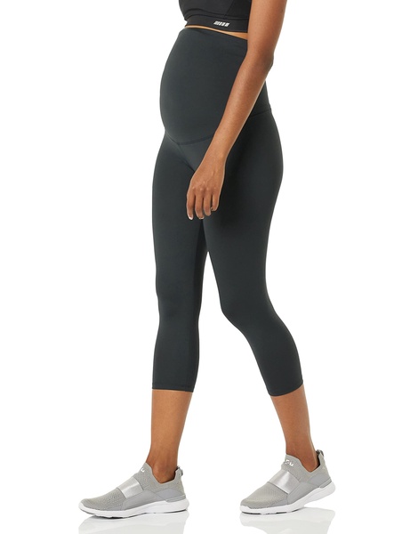 Amazon Essentials Women's Active Sculpt Pregnancy Workout Crop Maternity Leggings