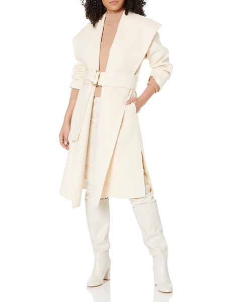 Vince Women's Draped Hooded Coat