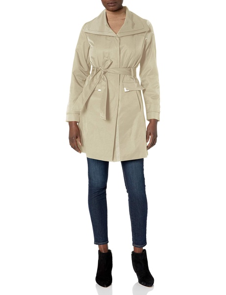 Jones New York Women's Belted Trench Coat