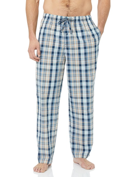 Amazon Essentials Men's Straight-Fit Woven Pajama Pant