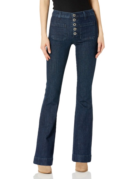 Ramy Brook Women's Cindy High Rise Flare Denim