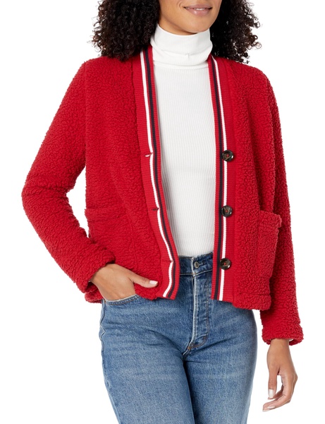 Tommy Hilfiger Women's Soft Sherpa Cardigan Jacket