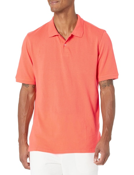 Amazon Essentials Men's Regular-Fit Cotton Pique Polo Shirt (Available in Big & Tall)