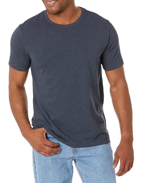 Alternative Men's Shirt, Modal Short Sleeve Tri-Blend Crewneck Tee