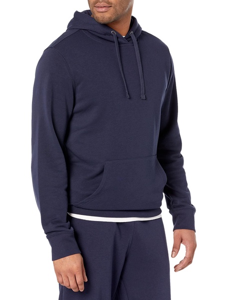 Amazon Essentials Men's Lightweight Long-Sleeve French Terry Hoodie (Available in Big & Tall)