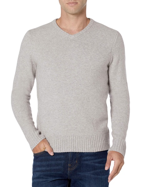 Amazon Essentials Men's Long-Sleeve Soft Touch V-Neck Sweater