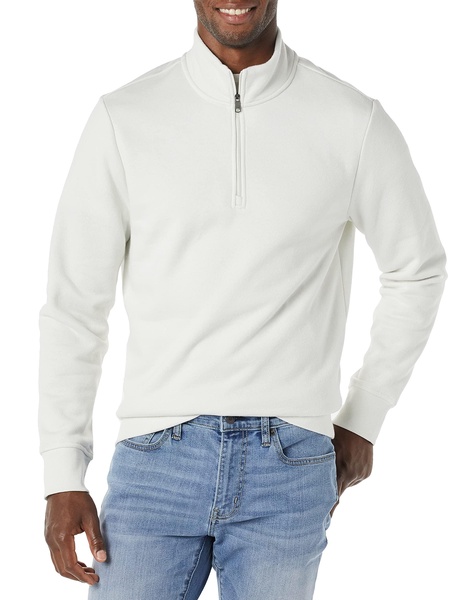 Amazon Essentials Men's Long-Sleeve Quarter-Zip Fleece Sweatshirt