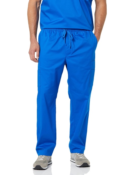 Amazon Essentials Men's Elastic Drawstring Waist Scrub Pant