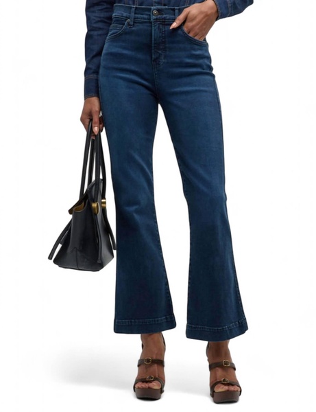 carson high rise ankle flare jean in soul search