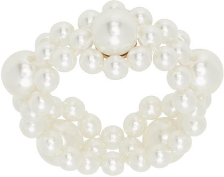 White Daisy Chain Ring