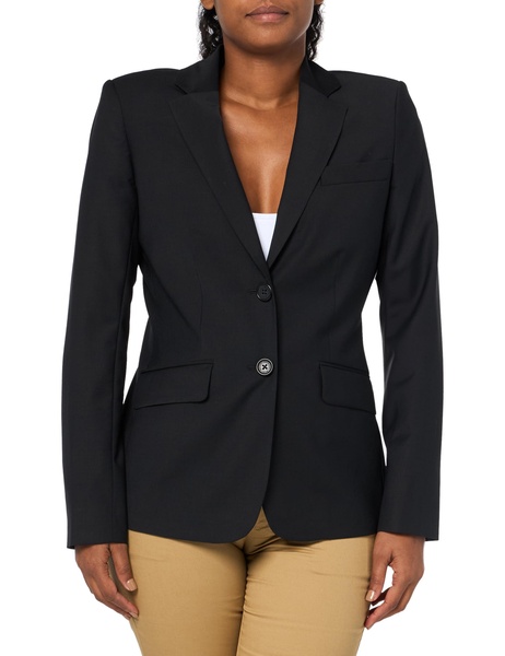 Brooks Brothers Women's Two Button Notch Lapel Lightweight Explorer Wool Jacket